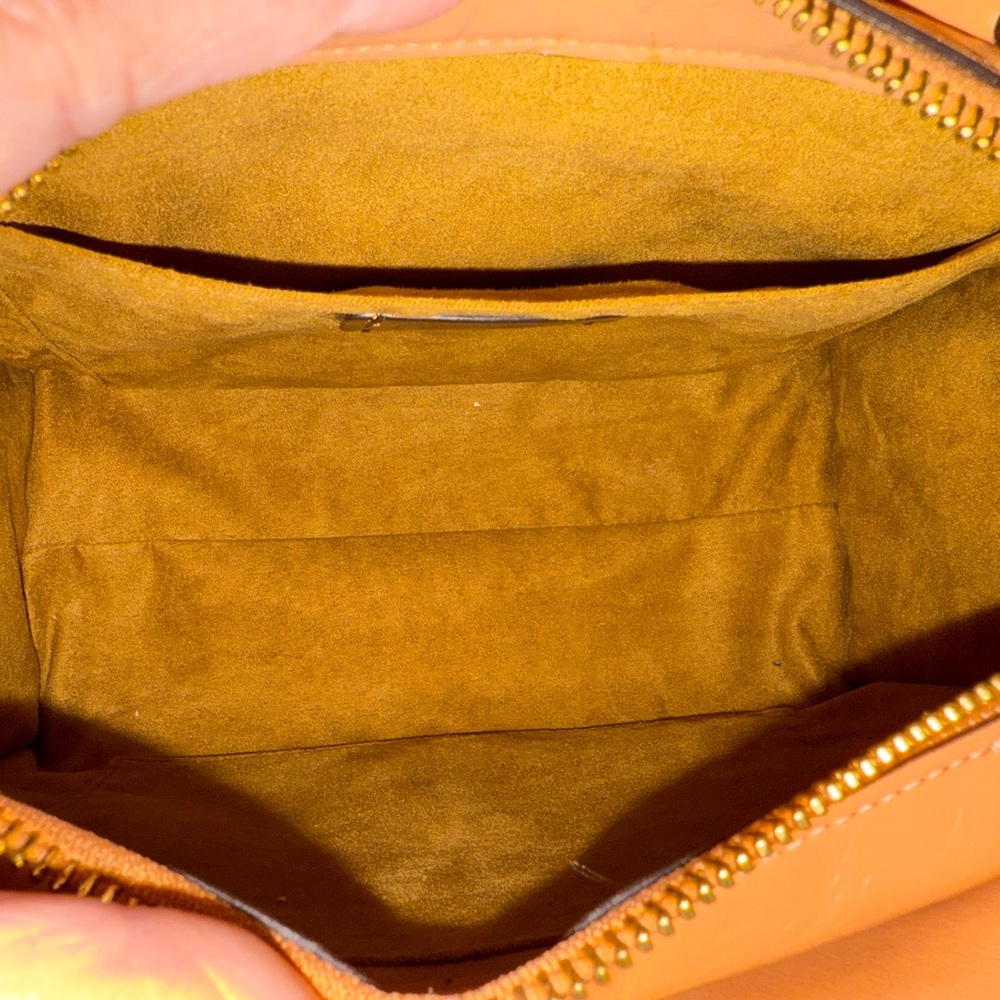 Coach Pink and Brown Leather Satchel - Picture 5 of 16